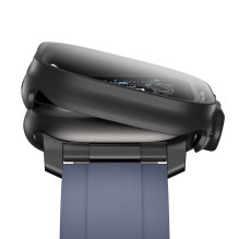 AmazingThing Radix Glass Screen Protector with Case for Apple Watch UItra 3 49mm - Black