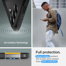 RETURNED ITEM RETURNED ITEM Spigen Tough Armor case for Samsung Galaxy S24+ - black