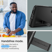 RETURNED ITEM RETURNED ITEM Spigen Tough Armor case for Samsung Galaxy S24+ - black