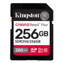 Kingston SDXC 256GB Canvas React Plus