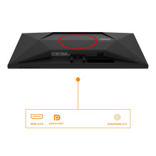 AOC G4 27G4HRE kompiuterio monitorius 68,6 cm (27&quot;) 1920 x 1080 pikselių „Full HD“ LED Juoda, Raudona