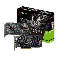 Graphics Card, BIOSTAR, NVIDIA GeForce GTX 1660 TI, 6 GB, GDDR6, 192 bit, PCIE 3.0 16x, GPU 1500 MHz, Dual Slot Fansink,