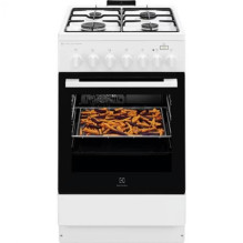 Gas stove with electric oven Electrolux LKK560011W