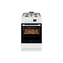 Gas stove with electric oven Electrolux LKK560232W