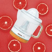 Elektrinė citrusų sulčiaspaudė Jocca 2184 0.7l balta/ medžio detalės
