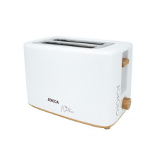 Tosteris Jocca 2185 dviejų riekelių baltas/ medžio detalės