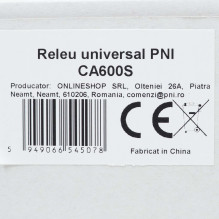 PNI CA600S 2-Channel Universal Relay, 12-24V, Black PNI CA600S 2-Channel Universal Relay, 12-24V, Black
