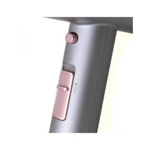 Hair dryer and straightener set Jocca 2756 silver/ pink