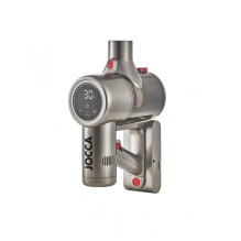 Belaidis cikloninis 2 in 1 dulkių siurblys-šluota Jocca 2314 sidabrinės spalvos