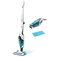 Cordless vacuum cleaner-broom ETA344790010 Dasty AquaPlus white/ blue