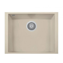 Akmens masės plautuvė Plados-Telma CUBE Undermount ON5610ST 50TG Sacharos smėlio spalva