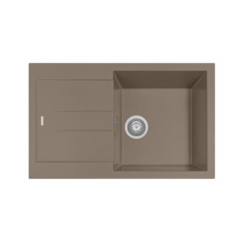 Akmens masės plautuvė Plados-Telma Amanda AM7810 54TG Triufelio spalva