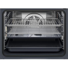 Garinė orkaitė AEG TP8SB731AT, juodos matinės spalvos