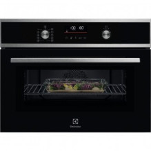 Kompaktinė orkaitė su mikrobangų funkcija Electrolux EVL6E49X