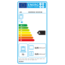 Elektrinė orkaitė su garų programa AEG BCE455351M