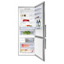 70 cm pločio ner.plieno spalvos šaldytuvas su šaldikliu apačioje Lord C11 2.GN