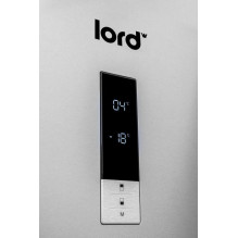 70 cm wide stainless steel refrigerator with bottom freezer Lord C11 2.GN