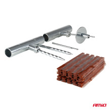 Zestaw naprawczy do opon bezdętkowych 38szt. AMIO-04693