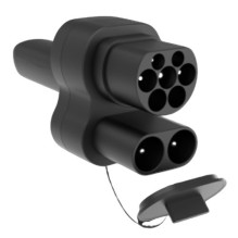 Adapteris - EV Įkroviklis CCS2 Vyras į NACS Moteris 250 kW Greitas Įkrovimas