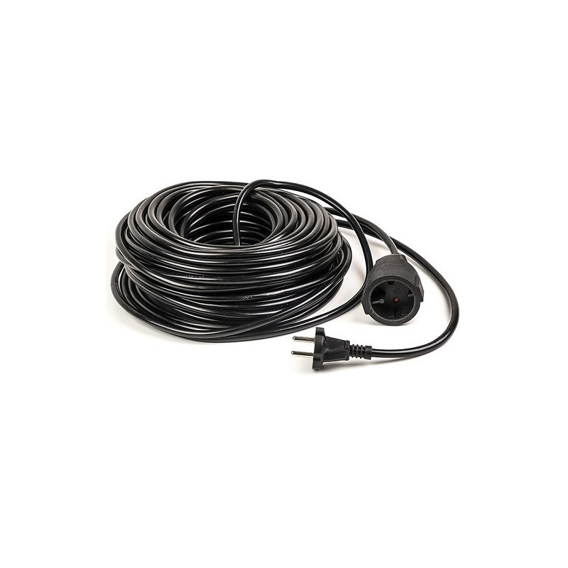 Prailgintuvas - 10m, 1 Lizdas, 2x1.0mm², 240V, 8A