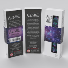 Žaidimų Kauliukų Rinkinys - Q-WORKSHOP Pilno Meno Kauliukai™ Žvaigždžių Dulkės 7 Kauliukų Rinkinys