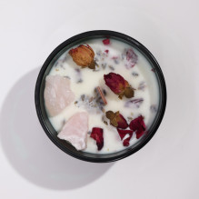 Namų Kvapo Žvakė - Hop Hare Lovers Rožių Pievos Kvapas 22h Degimo Laikas