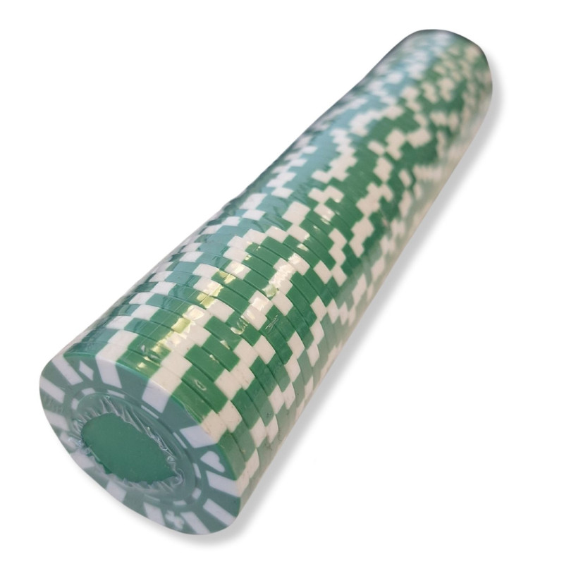 Žaidimų Priedas - Star Poker Rinkinys 50 Vnt. Žalias