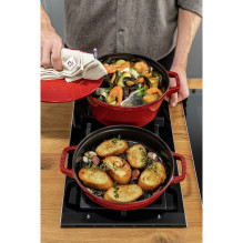 Staub La Cocotte apvali ketaus kepimo forma Staub La Cocotte apvali ketaus kepimo forma