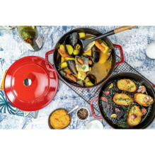 Staub La Cocotte apvali ketaus kepimo forma Staub La Cocotte apvali ketaus kepimo forma