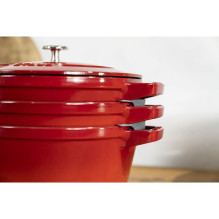 Staub La Cocotte Round Cast iron Casserole baking dish
