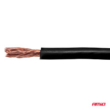 Single-core cable black CCA 1x1.5mm2 50m 7.5A 12 / 230V AMIO-04455