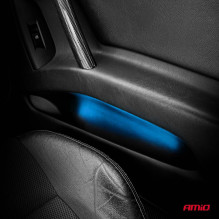 COB LED juostos automobiliams mėlynos 2x30cm 12V AMIO-04571 COB LED juostos automobiliams mėlynos 2x30cm 12V AMIO-04571
