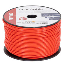 Single-core red cable CCA...