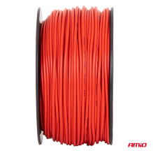 Single-core red cable CCA 1x0.75mm2 100m 3.75A 12 / 230V AMIO-04450