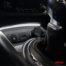 COB LED strips for cars white 2x30cm 12V AMIO-04569