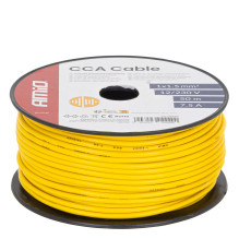 Single-core cable yellow...