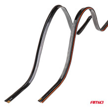 LED strips for car side red 2x30cm 12V AMIO-04576