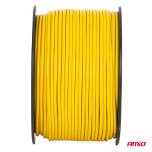 Viengyslis geltonas kabelis CCA 1x1mm2 100m 5A 12 / 230V AMIO-04448