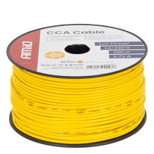 Single-core cable yellow...
