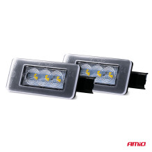 License plate light CLP13 HP SMOKED CITROËN, PEUGEOT AMIO-04556