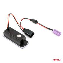 Valstybinio numerio apšvietimas CLP12 HP MAN, SEAT, VW AMIO-04553