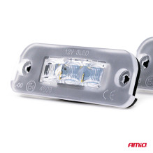 License plate light CLP10 MERCEDES-BENZ AMIO-04549