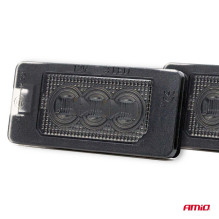 License plate light CLP02 HP SMOKED BMW AMIO-04539