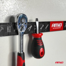Magnetic tool holders 1x20cm 1x30.5cm 1x46cm set AMIO-04263