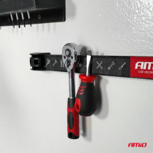 Magnetic tool holders 1x20cm 1x30.5cm 1x46cm set AMIO-04263