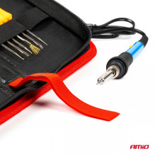 Lutownica precyzyjna kolbowa zestaw AMIO-03285