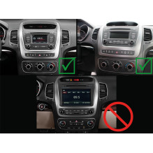 Ramka radiowa 2 DIN Kia Sorento (XM) 10 / 2012 - 03 / 2015 Ramka radiowa 2 DIN Kia Sorento (XM) 10 / 2012 - 03 / 2015
