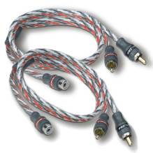 StreetWires by MTX ZNXY1F - Y-RCA signal cable, length 0.5 m 1F-2M - 2 pieces