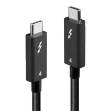 Thunderbolt Cable - LINDY Thunderbolt 4 Cable, 40Gbps, 100W PD, 2m