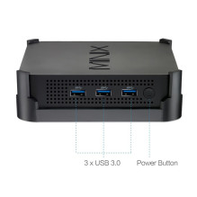 Mini kompiuteris NEO J50C-4 Max, Windows 10 Pro, Intel Pentium Silver, 240 GB SSD atmintis, 8 GB DDR4 RAM, Bluetooth 4.1